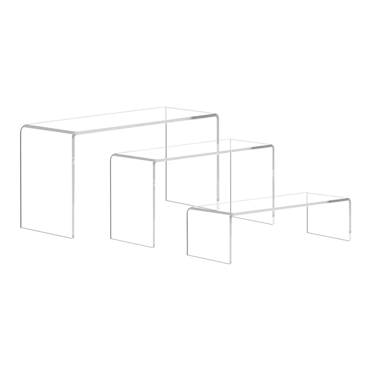 U আকৃতির এক্রাইলিক Risers